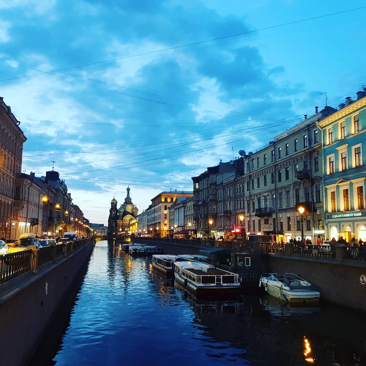 ночной Питербург