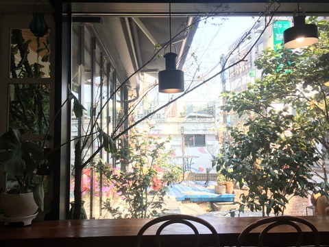 花盆, 樹枝桌布