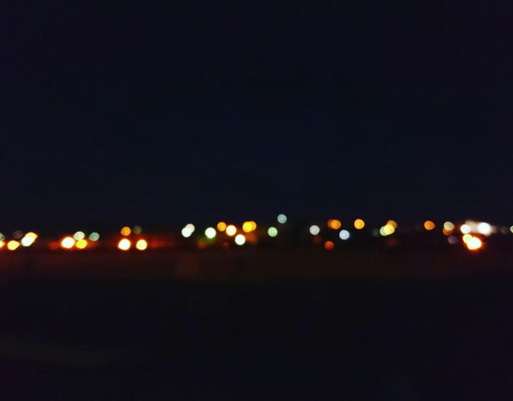 lights on the city