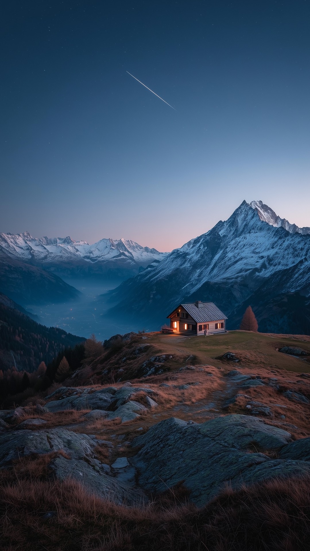 sfondi hut, hill