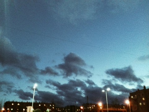 papéis de parede sky, night