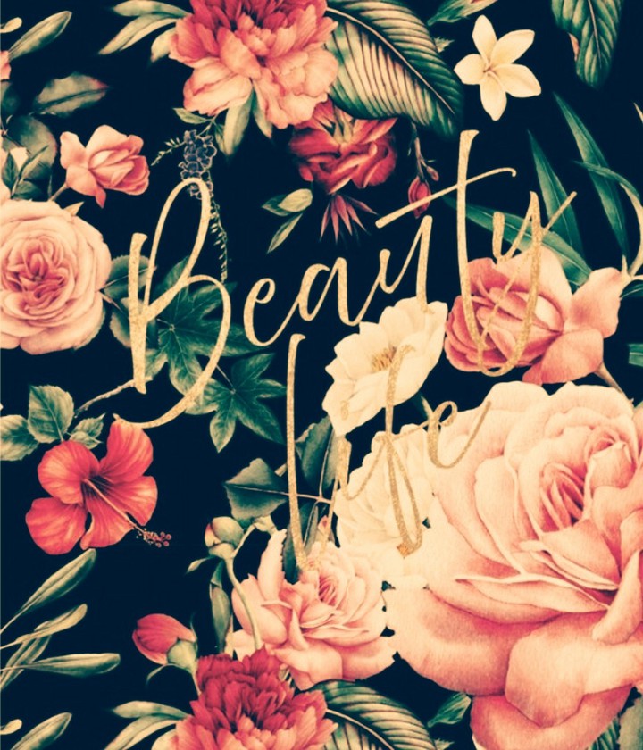 retro flowers