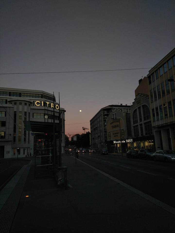 light and night