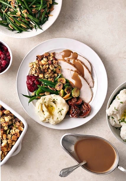 Thanksgiving meal