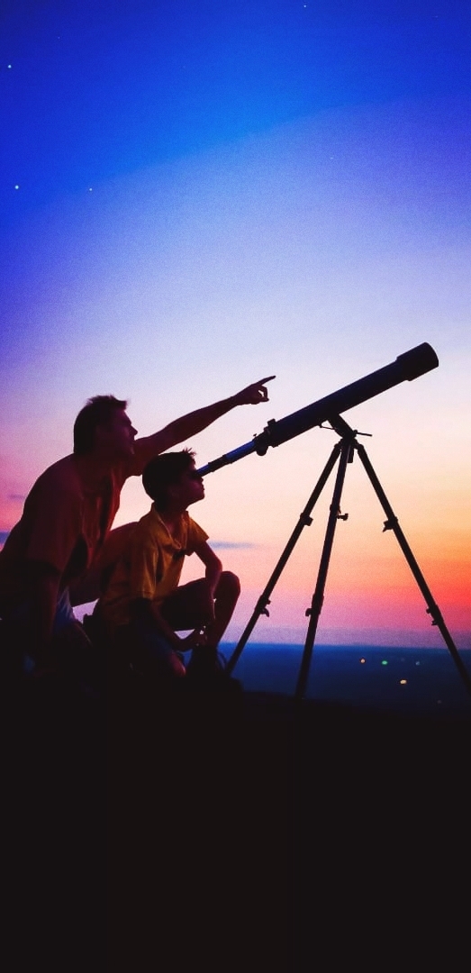 telescope view