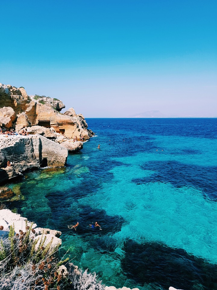 Favignana island, Sicily