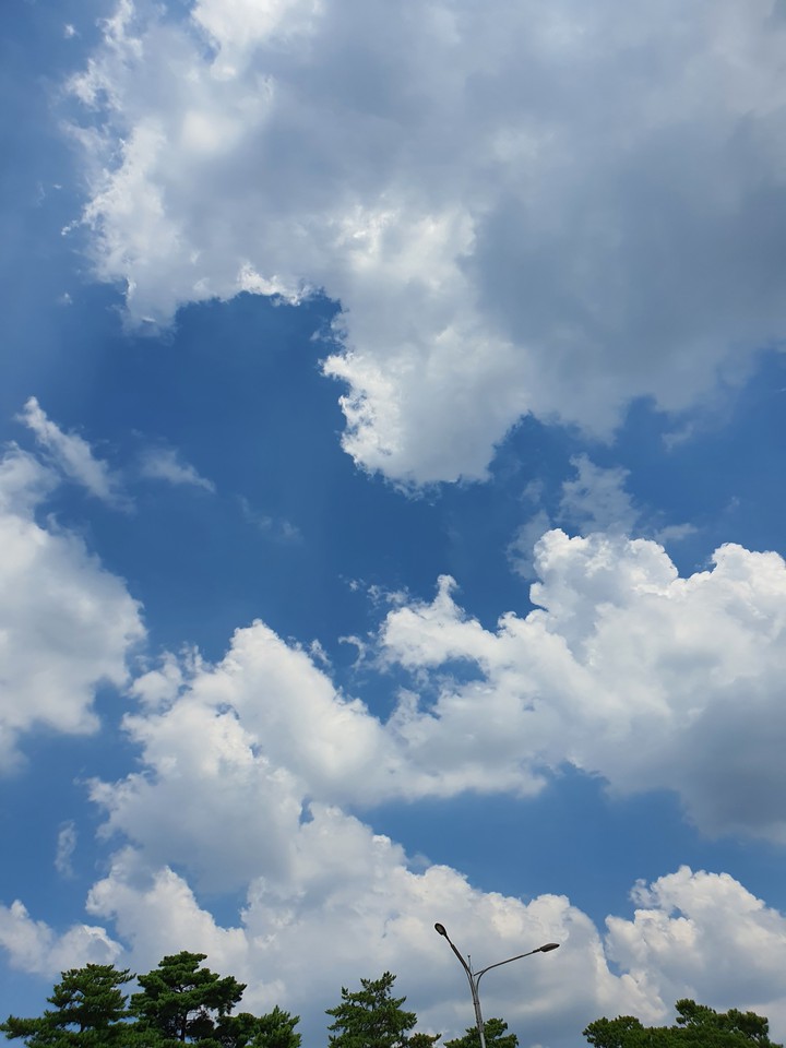 하늘 구름 sky cloud