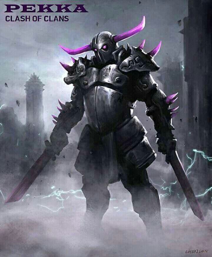 coc game fighter pekka.