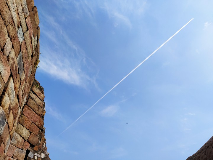 Fort and sky