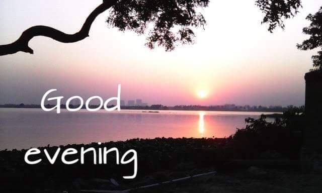 A silent but beautiful evening