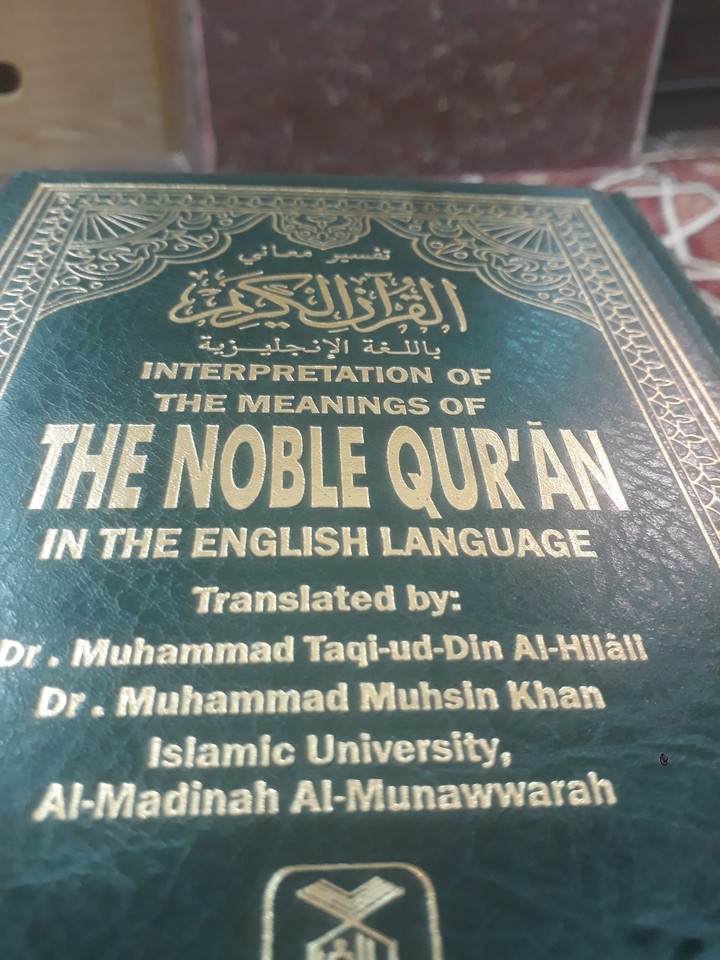 THE NOBLE QUR'AN
