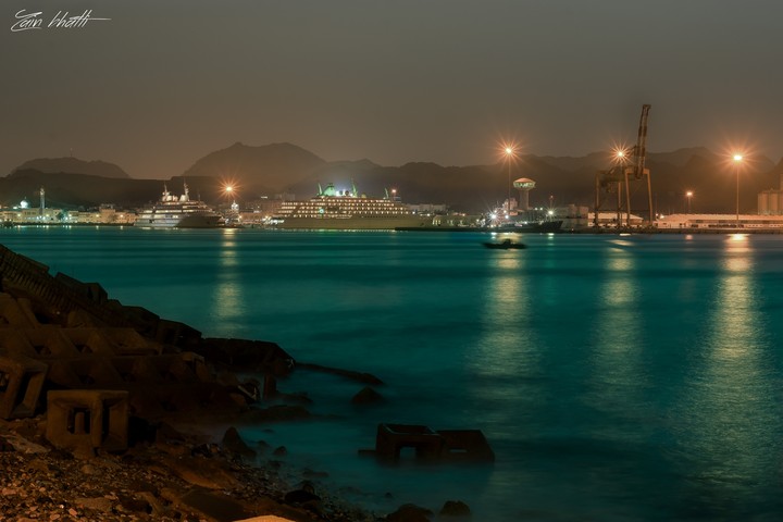 beautiful night landscape