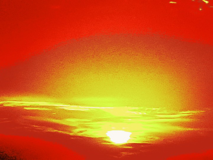 red sky