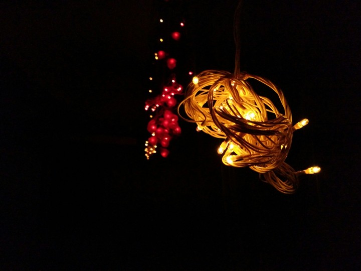 a light is bright in total dark