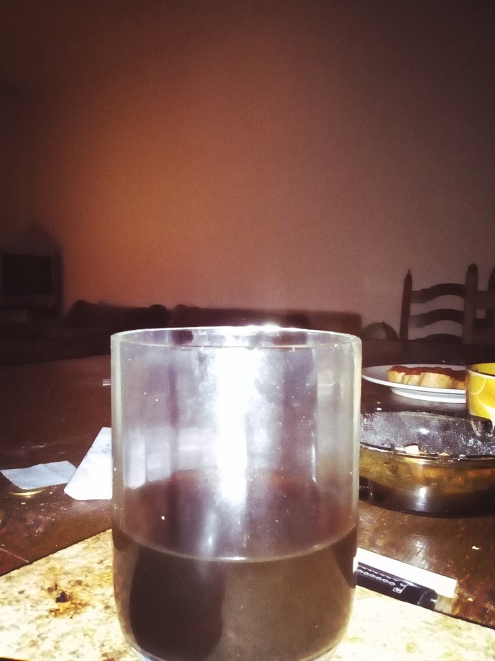 The coffee glass