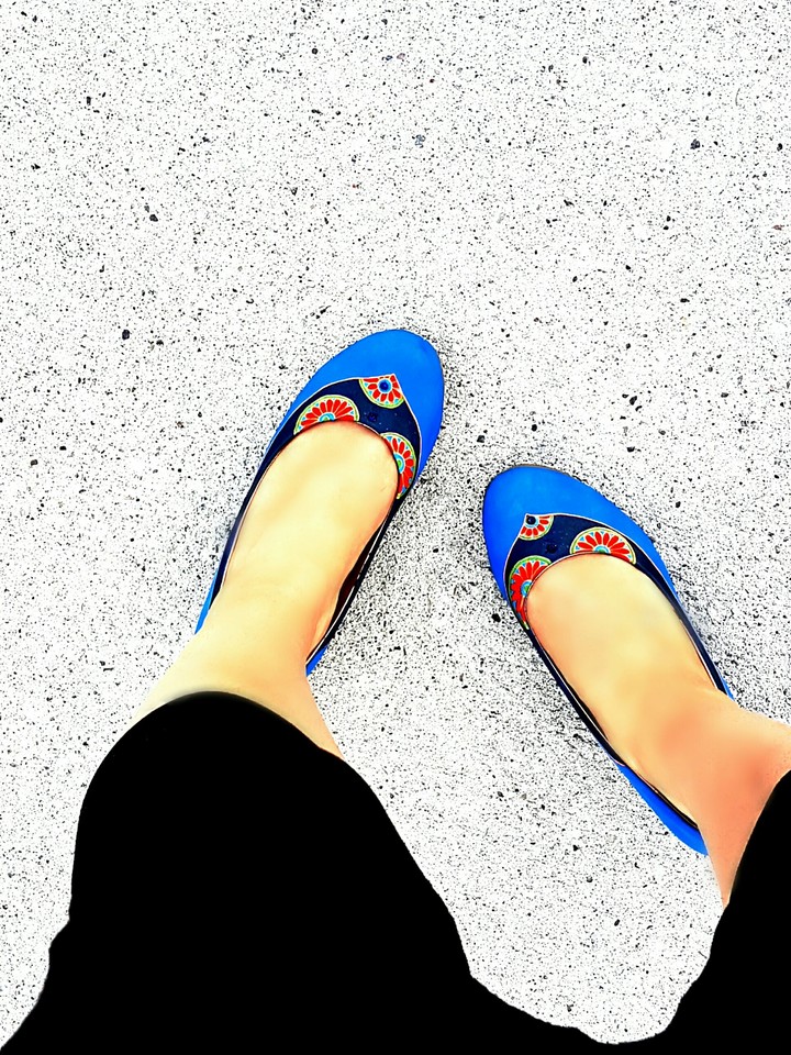 My hand painted shoes