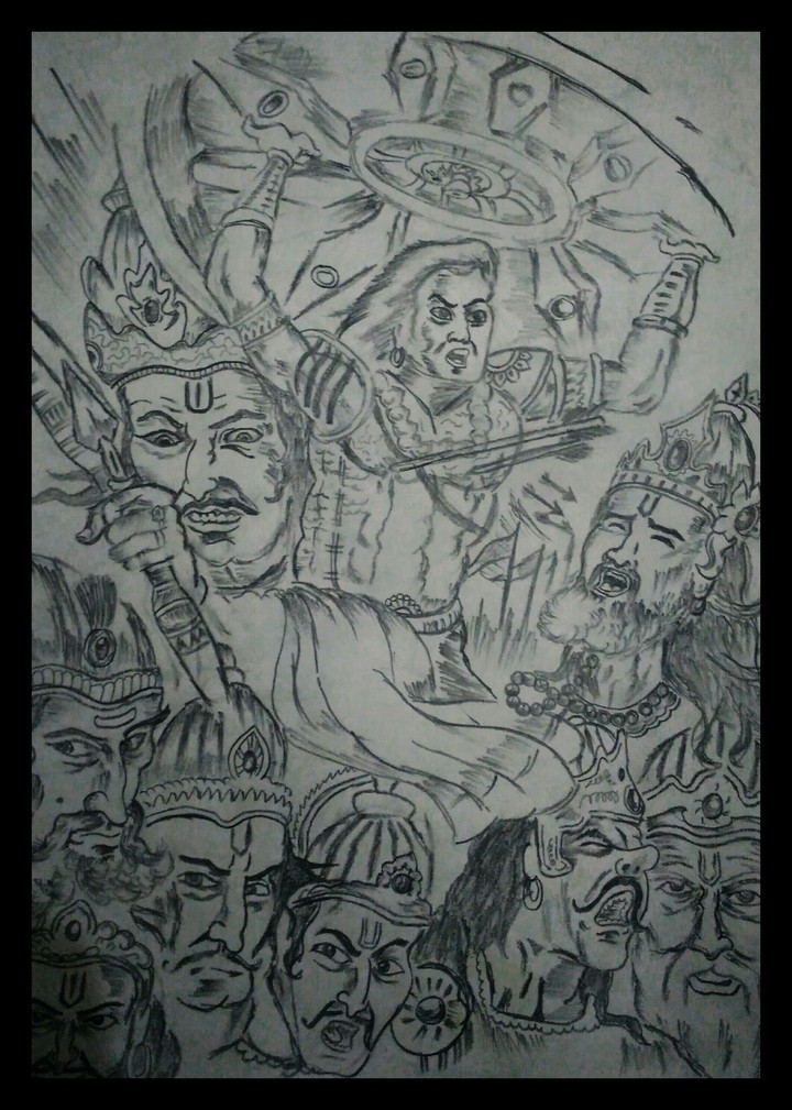 painting mahabharat