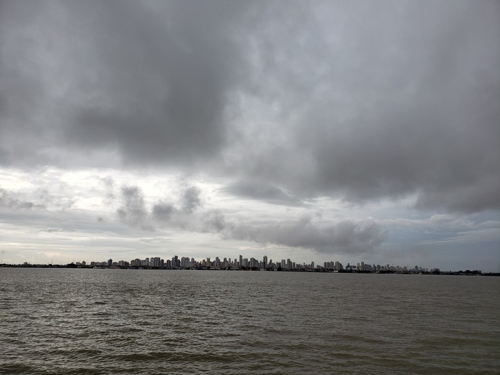 Vista de Belém do Pará, Amazônia, Brasil