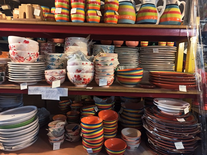 colorful shop