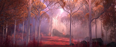 Осенний лес (Frozen 2)