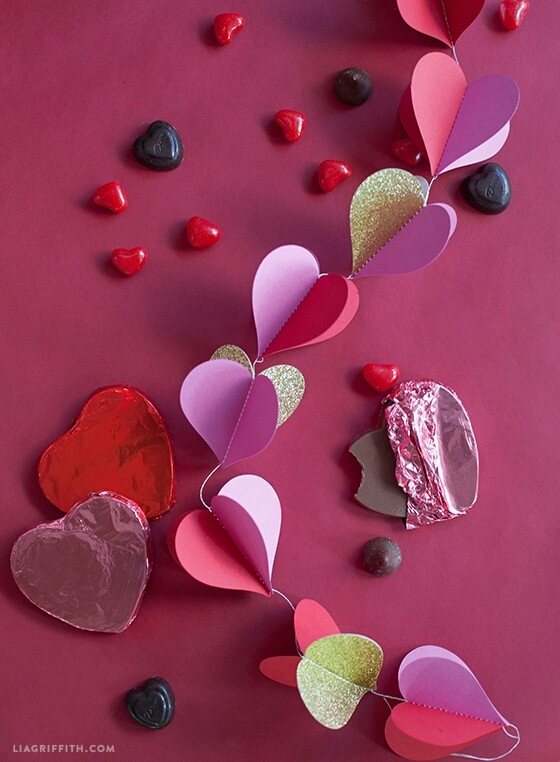 Hearts and chocolate