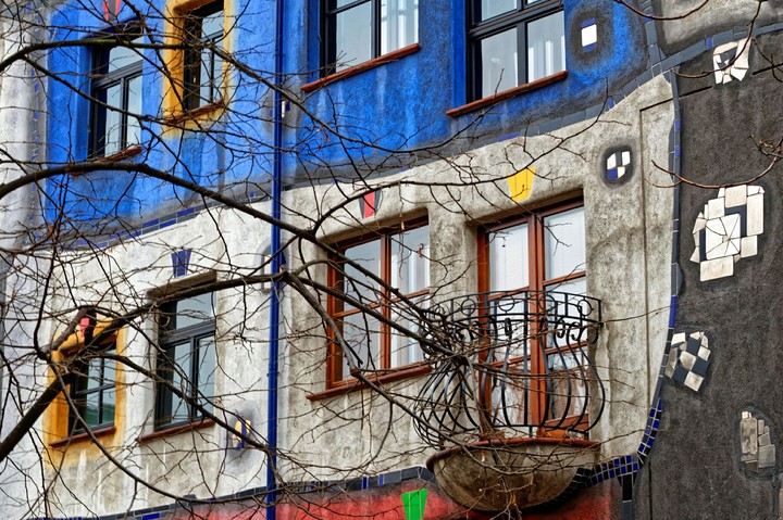 Colorful neighborhood