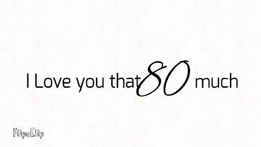 I love you so much