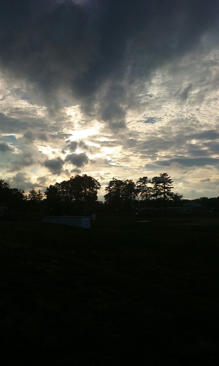 Heaven Opens Up At Dusk