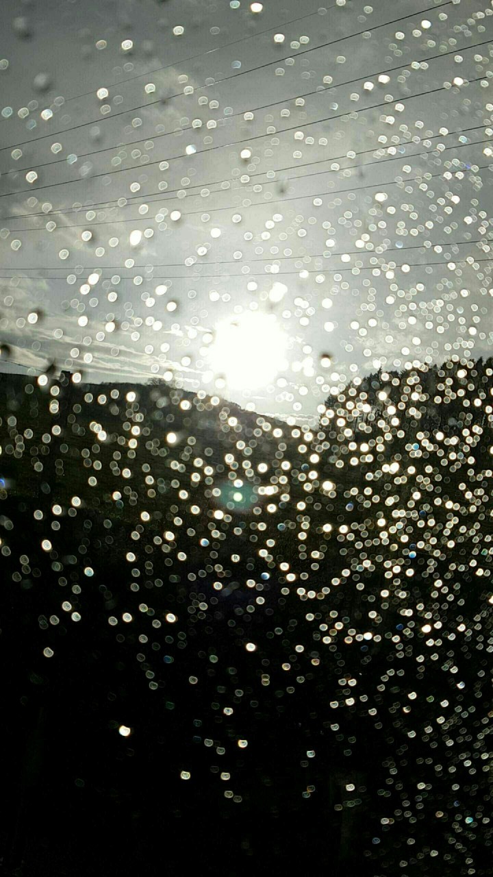Raindrops on the window