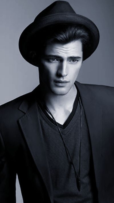 Black and white