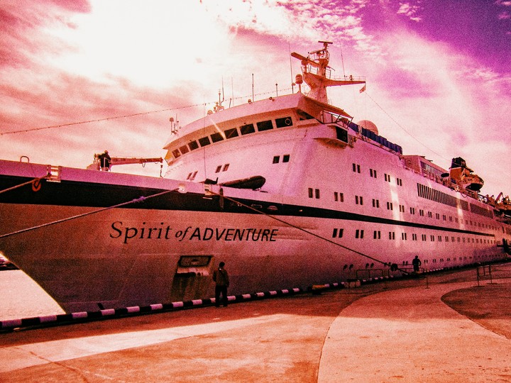 Ship in Crimea