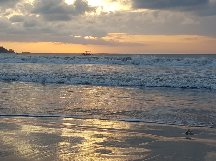sunset beach in Bali