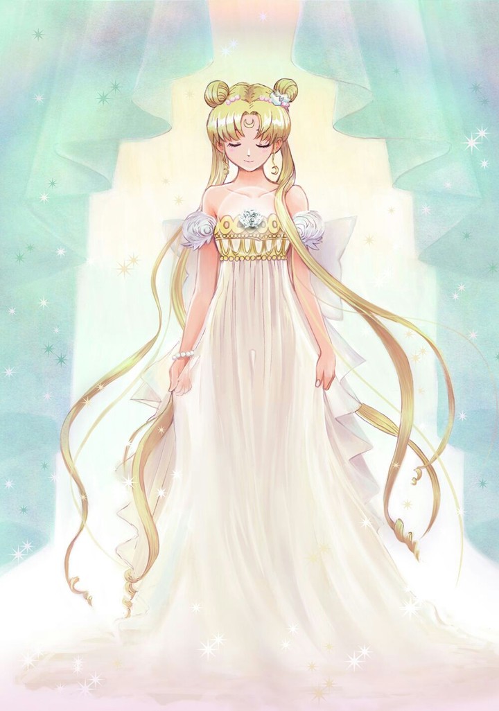 Princess serenity and silver crystal
