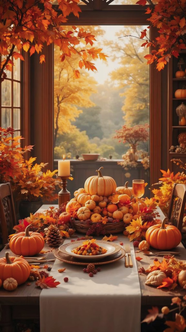 AUTUMN TABLE SETTING