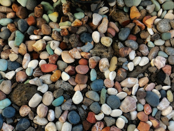 colourful little pebbles
