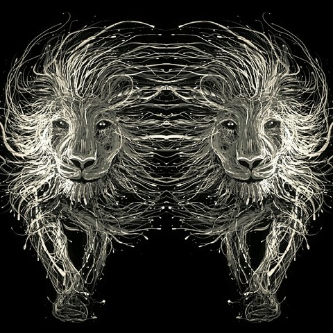 légende lion