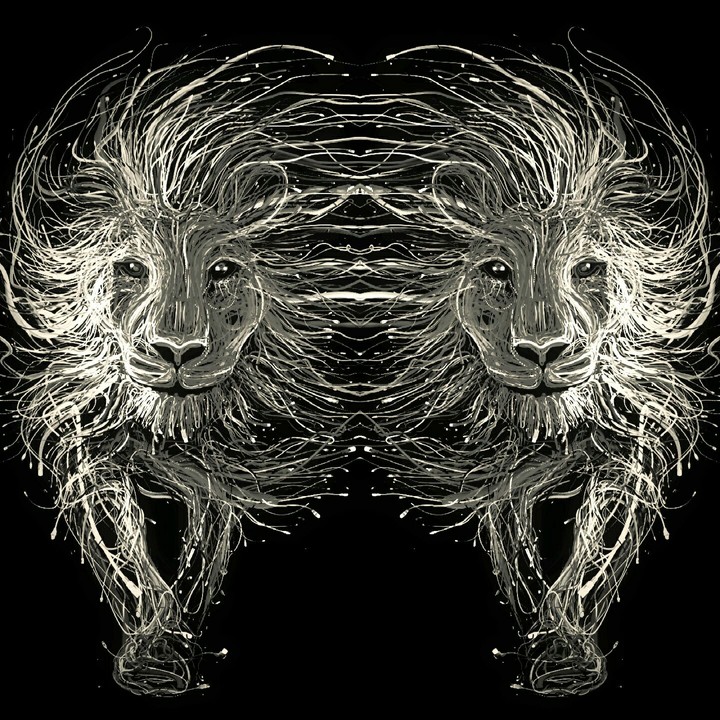 légende lion