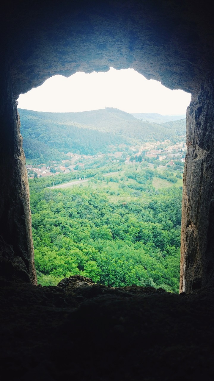 View from a castle window