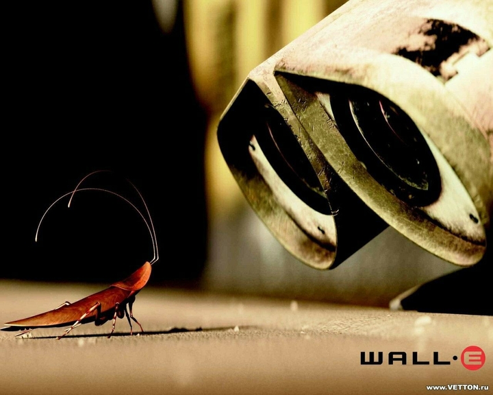 Wall-e and his friend
