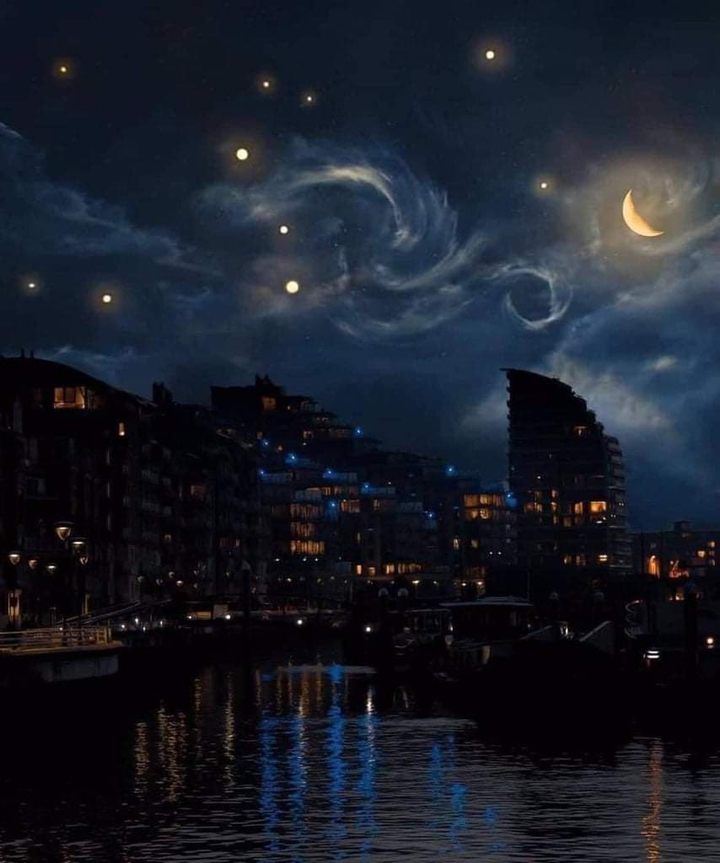 The Starry night ??