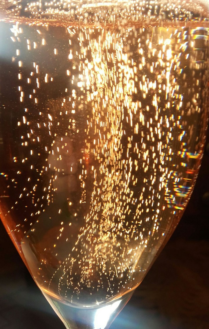 Bubble into Champagne.