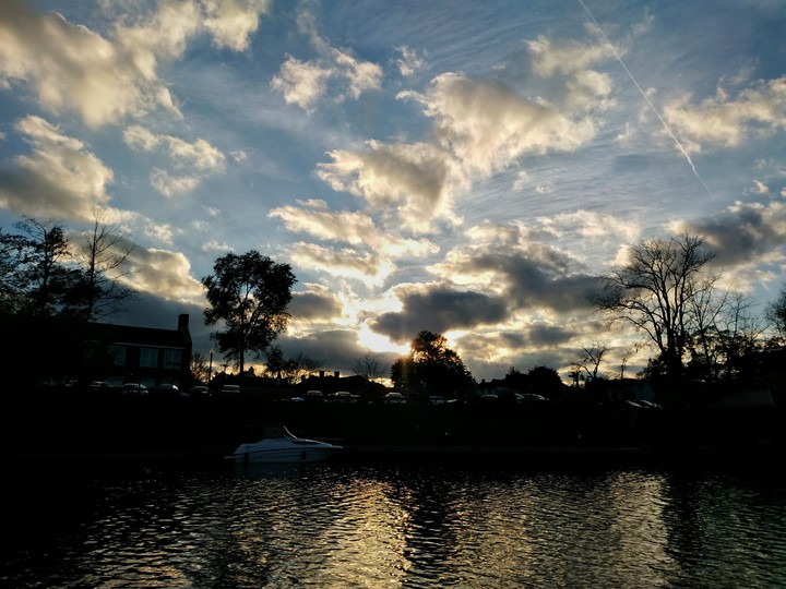 Pittsford New York sunset