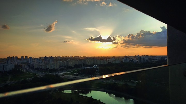 закат