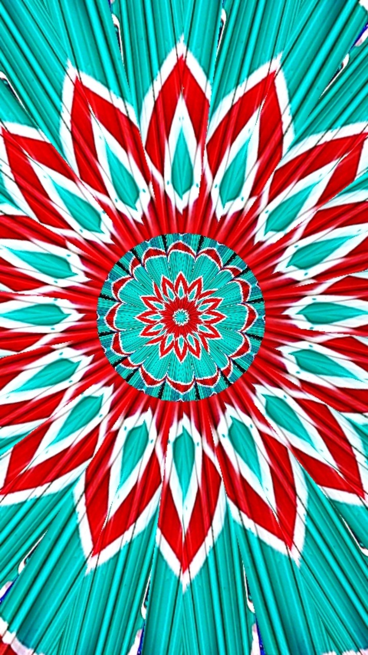 Kaleidoscope made from a food truck