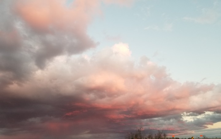 summer rain clouds
