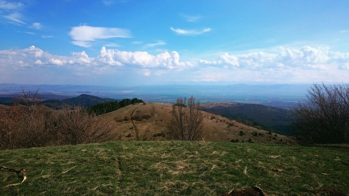Top of balkan mountain