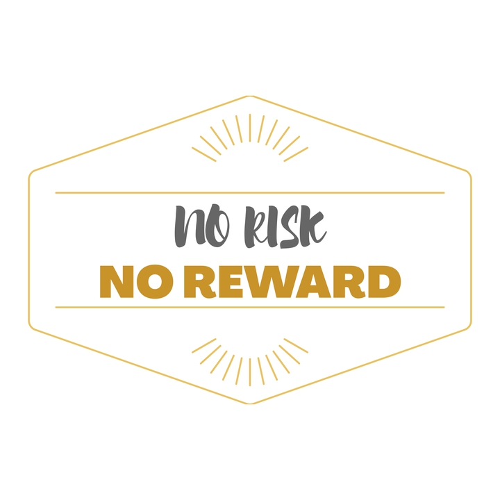 no risk no reward