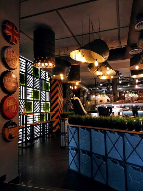 a diner, street in Odessa