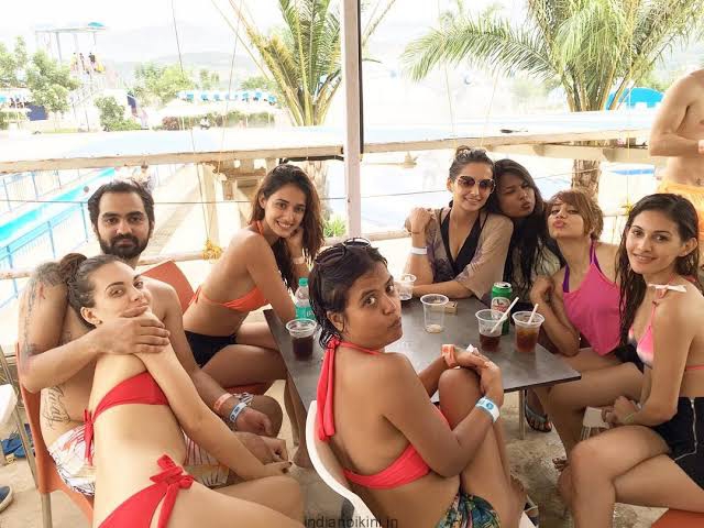 indian bikini party