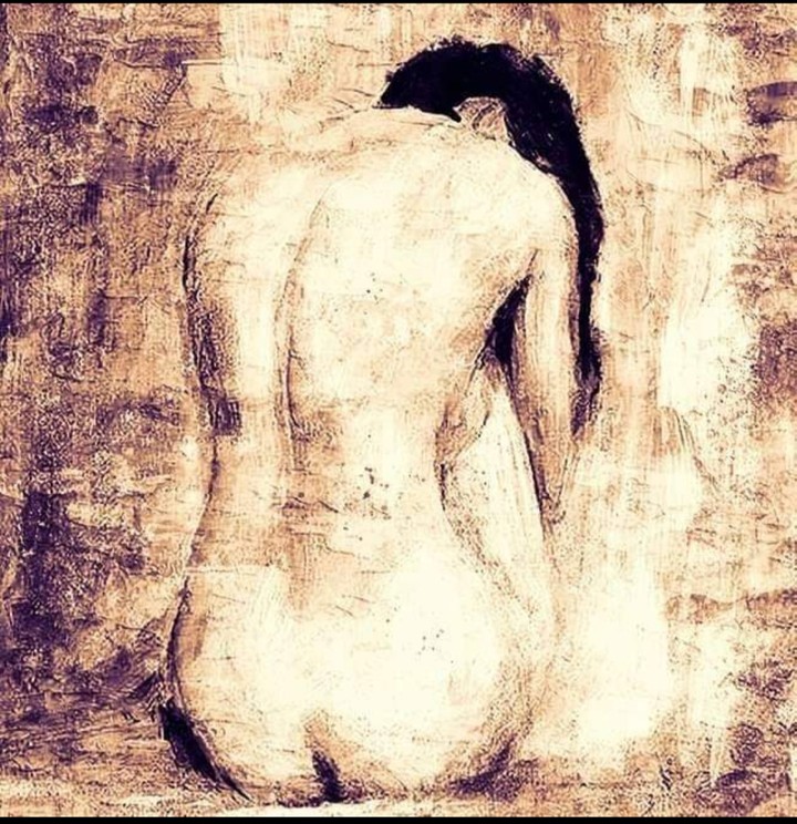 woman painting
